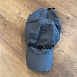 Patagonia Cap in Slate Blue with Black Logo Embroidery